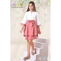 Girls White And Pink Midi - Design: Mordern