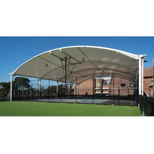 White Sports Tensile Structure And Roof