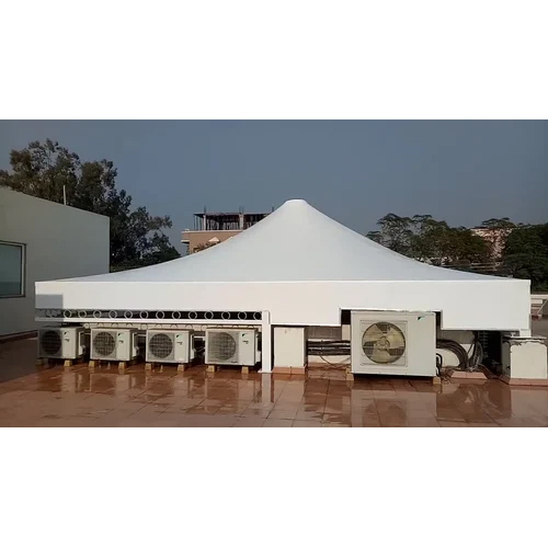 White Sports Stadium Tensile Structure