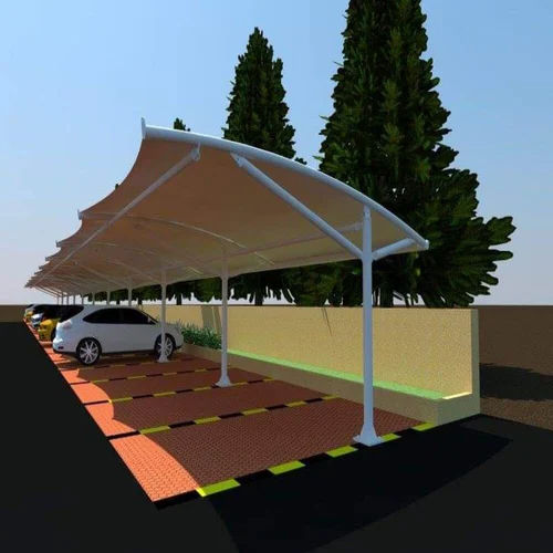 Dome Tensile Car Parking Shed, Coated at Rs 325/square feet in Mohali