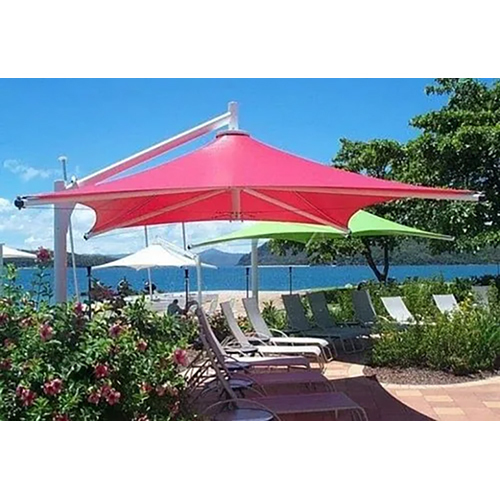Pink Red Tensile Gazebo