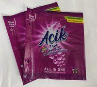 Pinted Detergent Packaging Pouch