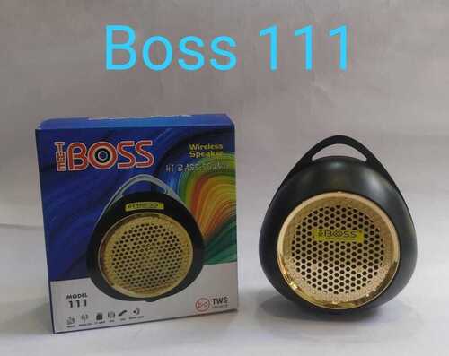 Black Boss 111 Bluetooth Speaker