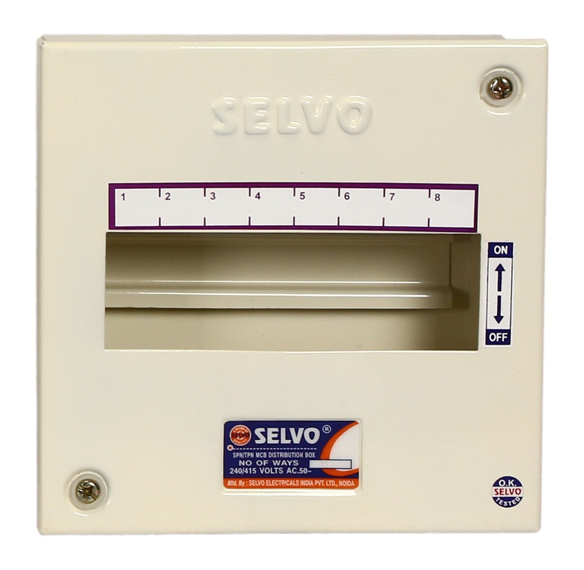 8 WAY SPN SINGLE DOOR