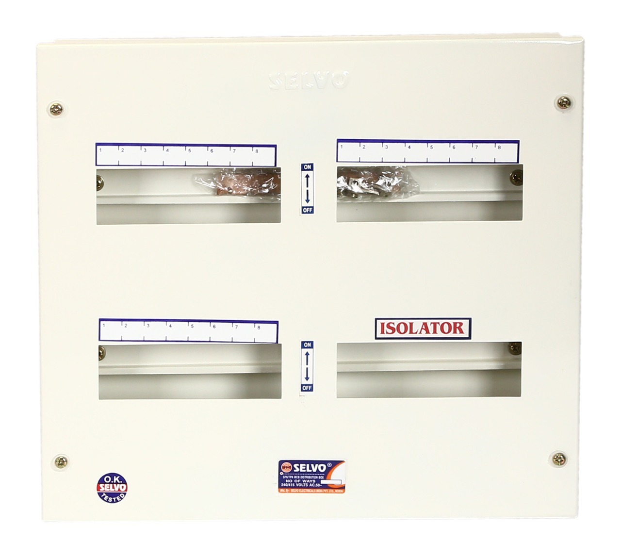 8 WAY SPN SINGLE DOOR