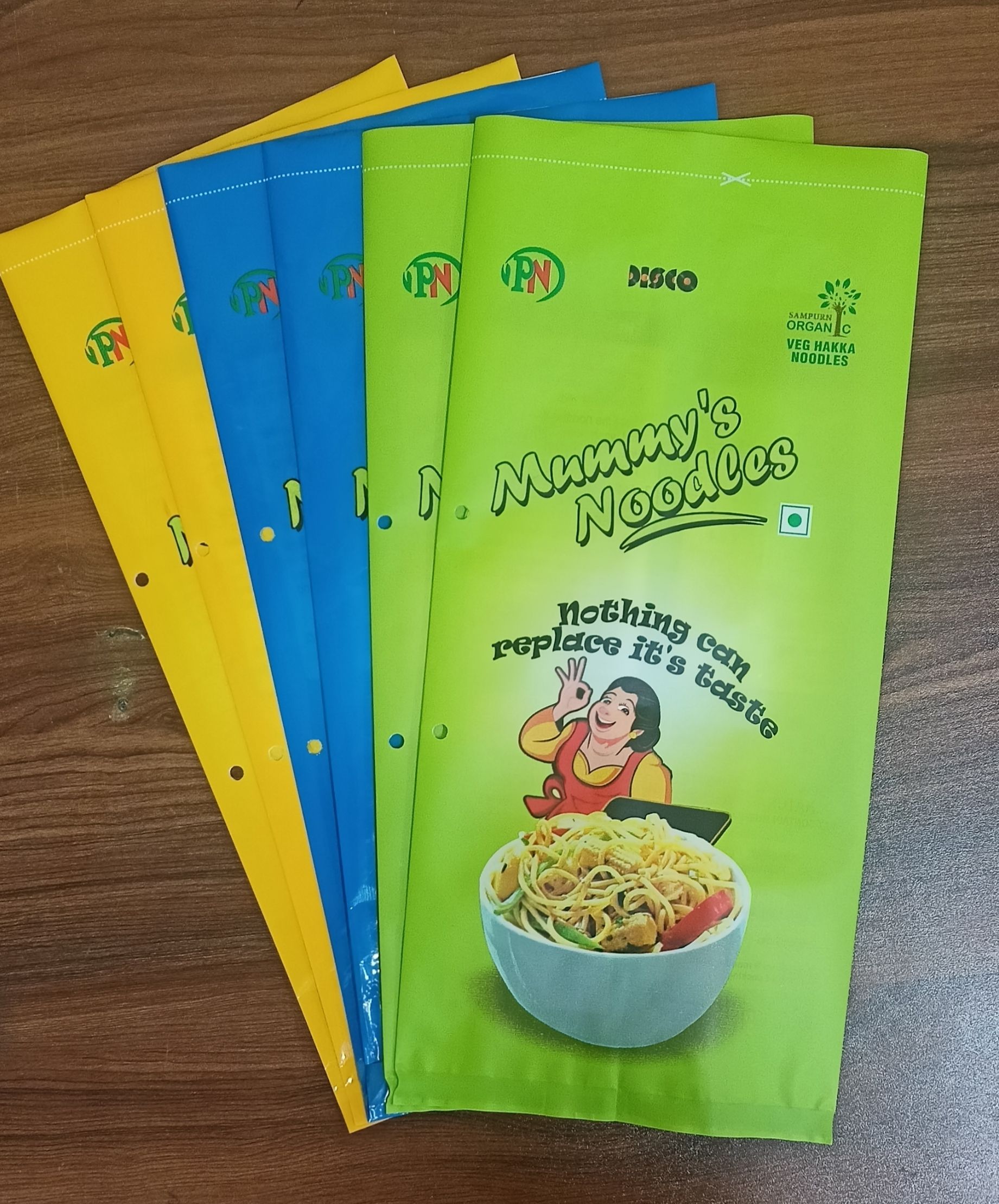 Chowmein Noodles Laminated Pouches