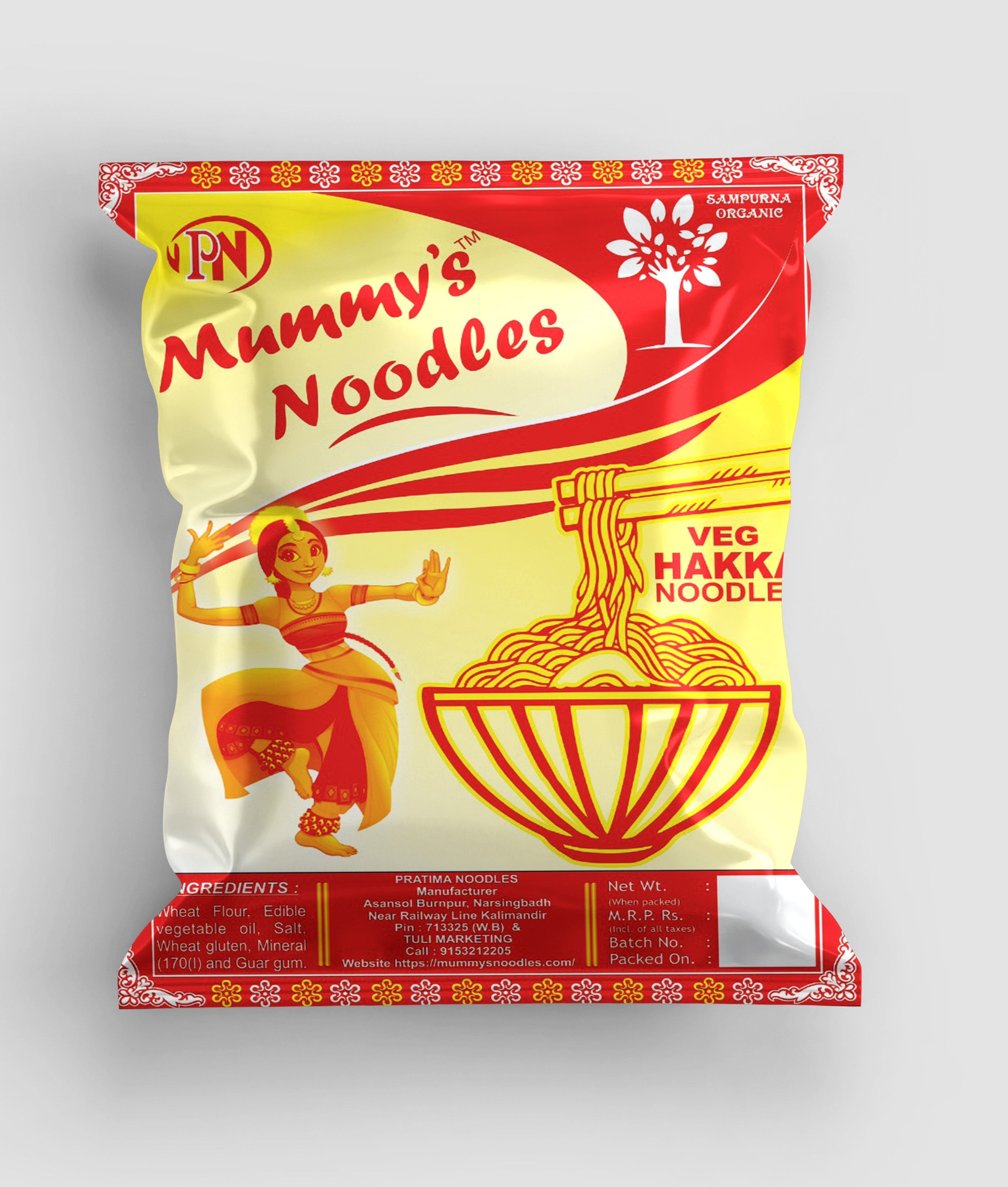 Chowmein Noodles Laminated Pouches