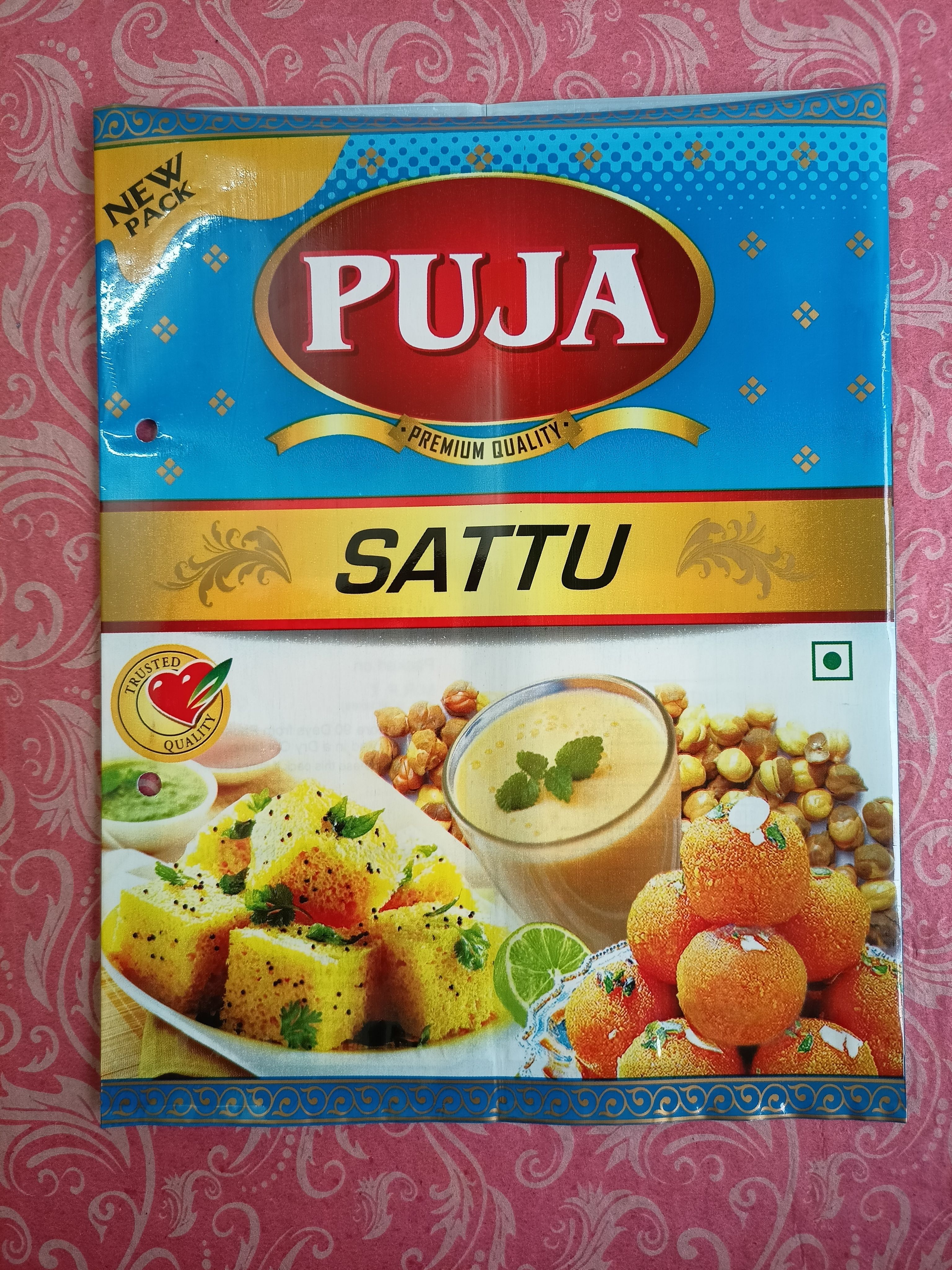 Sattu Packaging Pouches