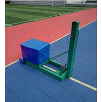 Sportsense Tennis Goal Posts - Rectangular Design, Multicolour Precision Mobility Features