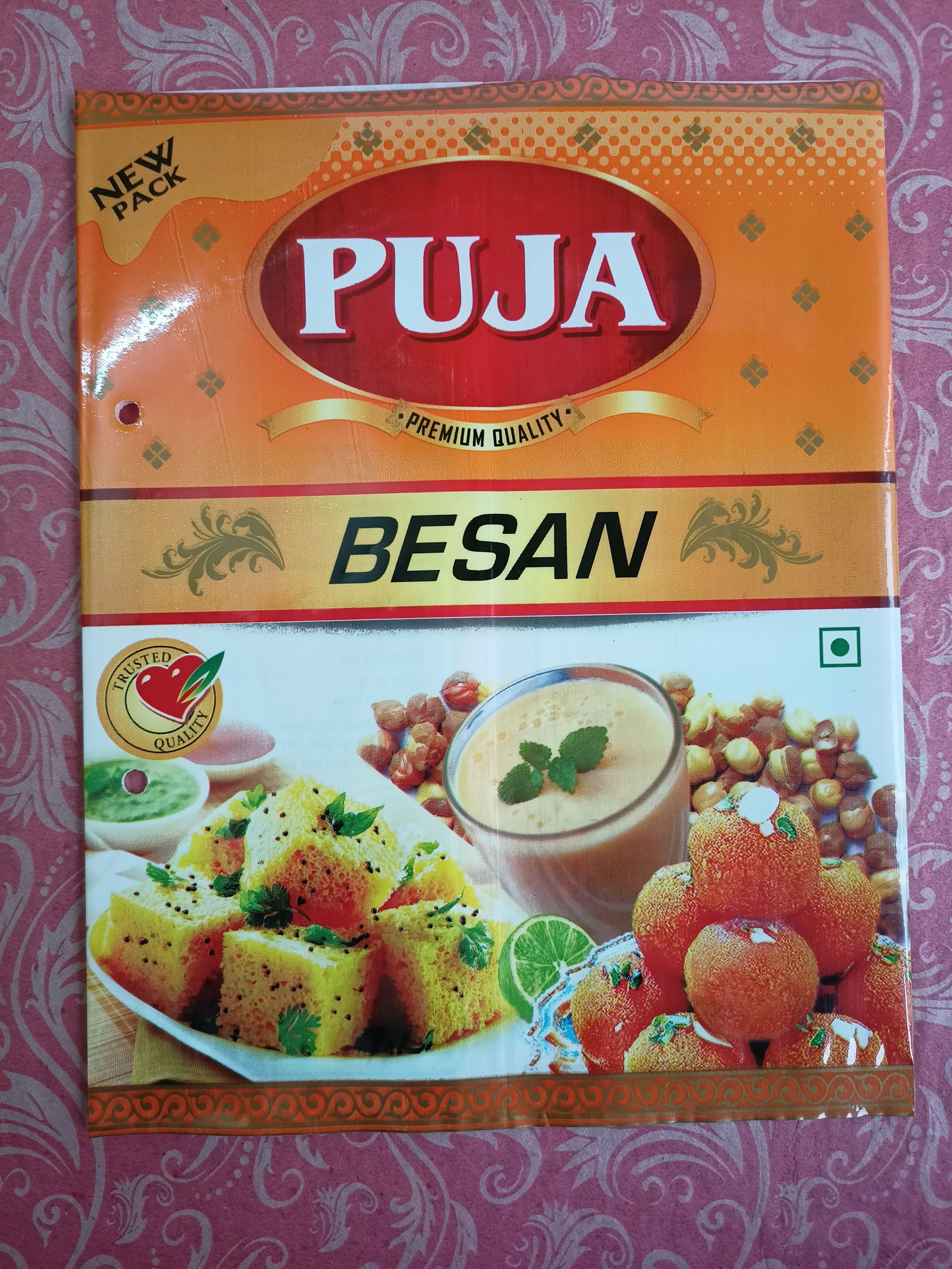 Printed Besan Packaging Pouch