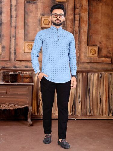 Gents Short Kurtaas