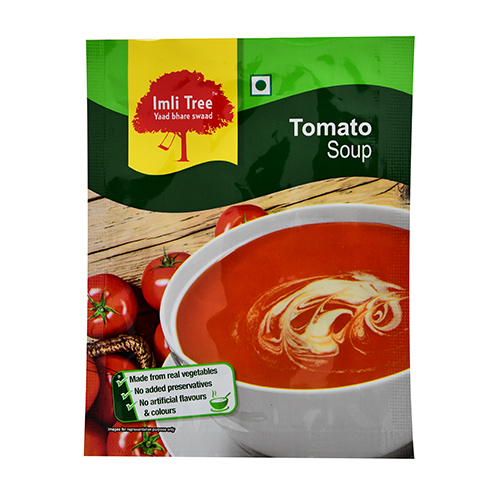 Tomato Soup 4 Side Seal Pouch