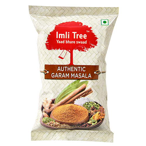Garam Masala Centre Seal Pouch