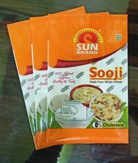 Printed Sooji Packaging Pouch