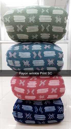 rayon wrinkle fabric