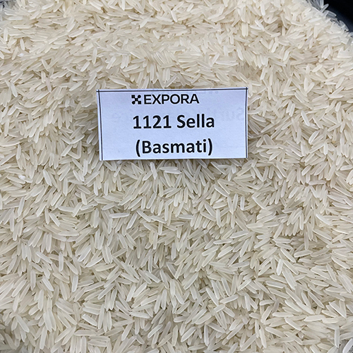 1121 Sella Basmati Rice - Long Grain, White Color, 95% Purity | Organic, Dried, 13% Moisture, 1.5% Broken, Fluffy Texture