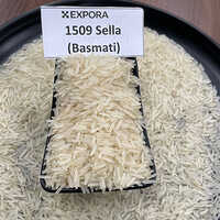 1509 Sella Basmati Rice - Long Grain, White Color | Organic Cultivation, 12.5% Moisture, 1.5% Broken, 95% Purity, 24 Months Shelf Life