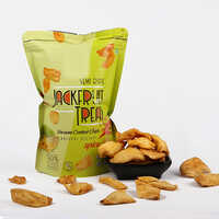 Fresh Vacuum Cooked Jackfruit Chips - 50 Grm | Natural Sweetness, 99% Purity, Resealable Packet For On-the-go Snacking, Versatile Topping