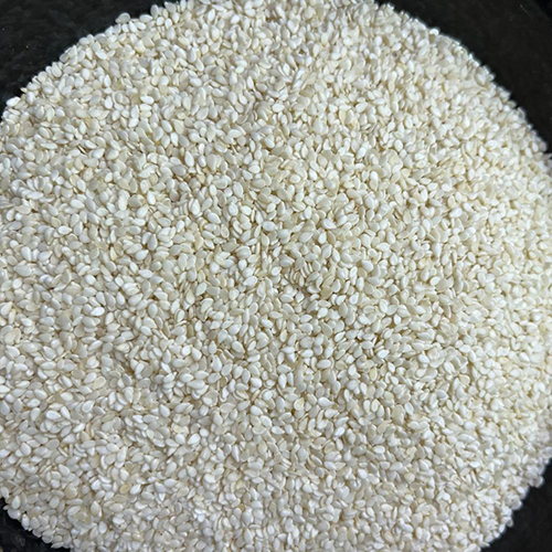Hulled White Sesame Seeds - Granule Form, White Color | Premium Quality, Rich in Nutrients, Perfect for Salads, Desserts, and Cooking