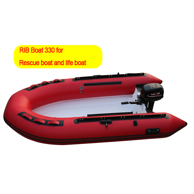 Rescue boats series RIB boat Rigid infatlable boat 330cm 10.8ft