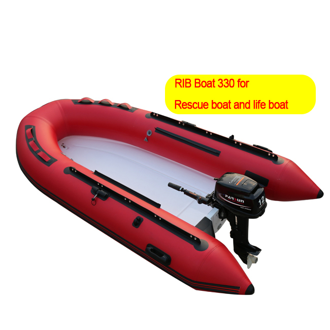 Rescue boats series RIB boat Rigid infatlable boat 330cm 10.8ft