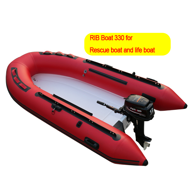 Rescue boats series RIB boat Rigid infatlable boat 330cm 10.8ft