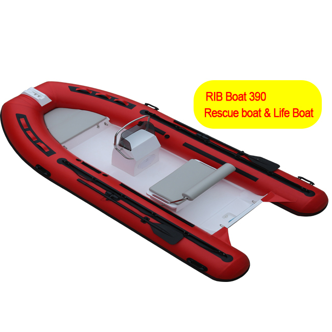 Rescue boats Life boat RIB boats 390cm 12.8ft