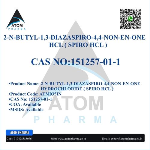 2 N BUTYL 1 3-DIAZASPIRO 4 4 NON EN ONE HYDROCHLORIDE  SPIRO HCL INTERMEDIATE