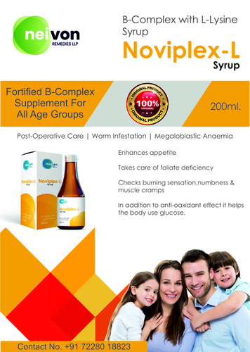 B-Complex with L-Lysine Syrup