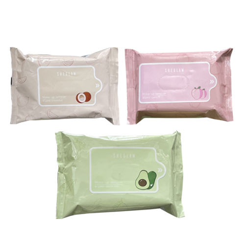 25pcs Disposable Feminine Makeup Remover Cleansing Wipes