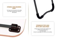 FOLDABLE BED STUDY TABLE PORTABLE MULTIFUNCTION LAPTOP TABLE LAPDESK (7855)