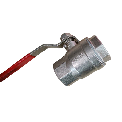 Polished Industrial Stainless Steel Ball Valve