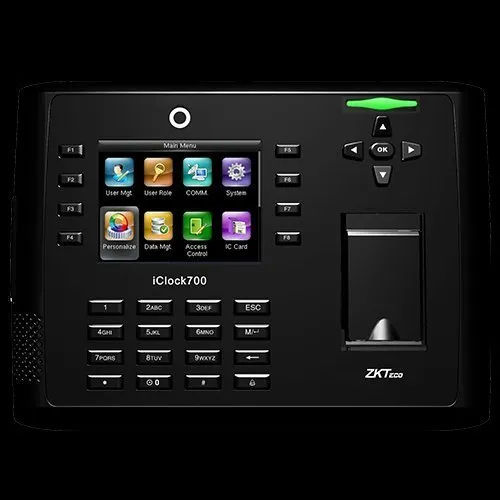 Iclock700 Fingerprint Time And Attendance And Access Control Terminal