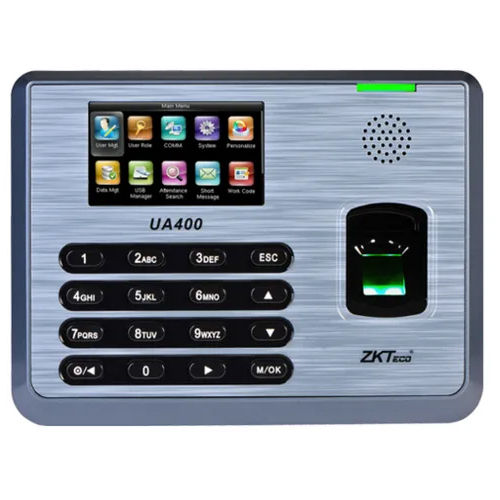 Ua400 Zkteco Revolutionary Fingerprint Time Attendance Terminal Application: Industrial