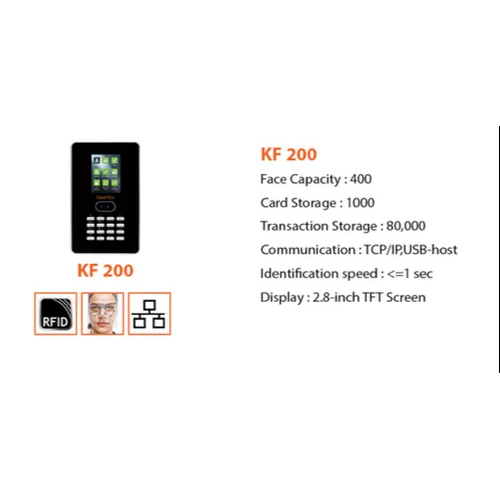 KF200 Face Recognition Time Attendance Machine