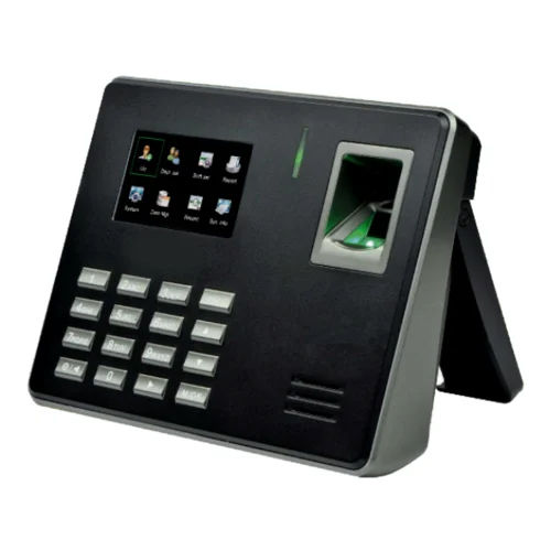 LX16 Fingerprint Time Attendance System - Plastic, DC 12V 3A Power Supply | 1 Year Warranty, 50 Frequency, Black Color, Ideal for Industrial and Commercial Use