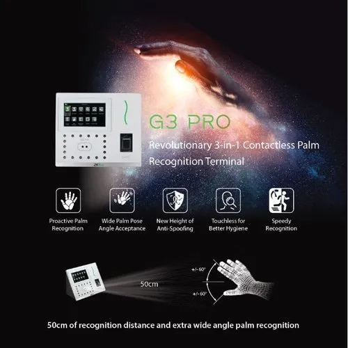 G3 Pro Revolutionary 3-in-1 Contactless Palm Recognition Terminal