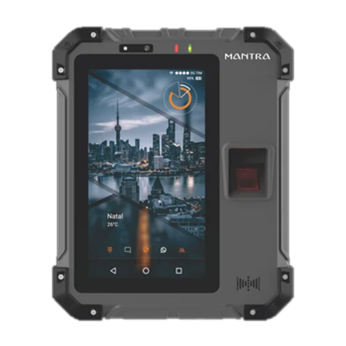 MFSTAB II (Mantra) Aadhar Enabled Biometric Attendance Machine Screen