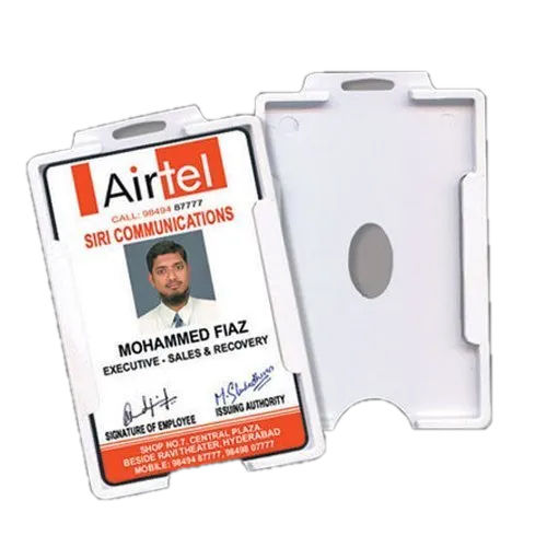 Plastic Employee Id Card Application: Industrial