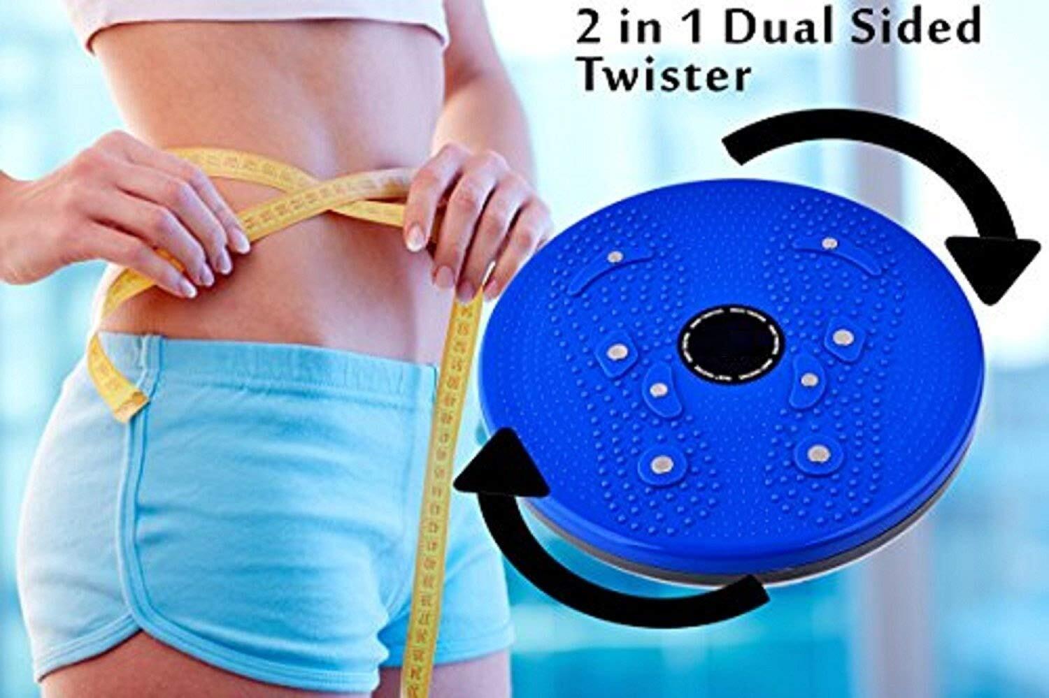 Tummy Twister Acupressure Twister (Magnets) Useful for Figure Tone up Magnetic Twisting Machine Tummy Twister Abdominal Trimmer Waist Trimmer