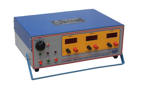 3 CHANNEL TIME ANALYSER FOR CIRCUIT BREAKER