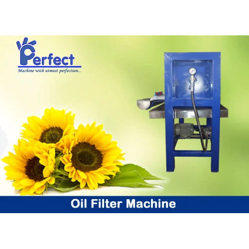 Blue Oil Filter Machine