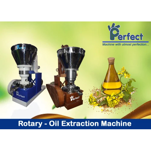 Mild Steel Rotary Oil Extraction Machine (WITH OUT MOTOR)