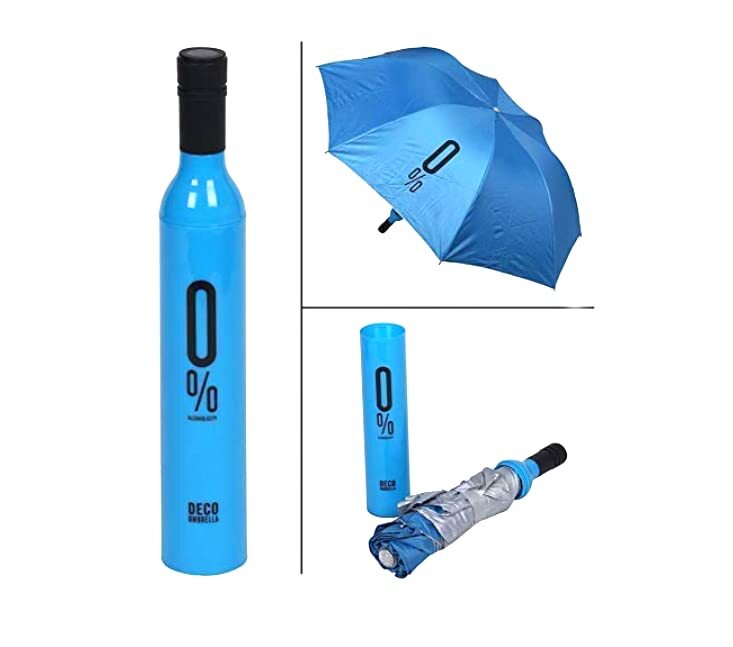 Bottle Umbrella Beautiful Strong Hidden Folding Umbrella