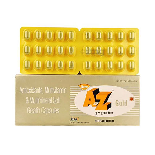 Antioxidants Multivitamin And Multimineral Soft Gelatin Capsules