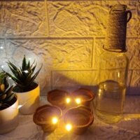 Led Sensor Diya - Multi-size, Multicolor | Led Sensor Technology, Warranty Included
