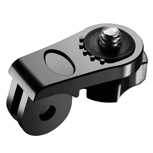 Action Pro Conversion Block Head Connection Adapter - ABS Material, Available in Different Sizes, Sleek Black Design for Industrial Applications