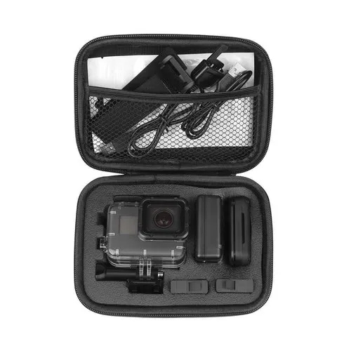 Small Carrying Case Protective Bag - EVA Material, Various Sizes Available, Sleek Black Color, Ideal for Tools and Electronics Transport