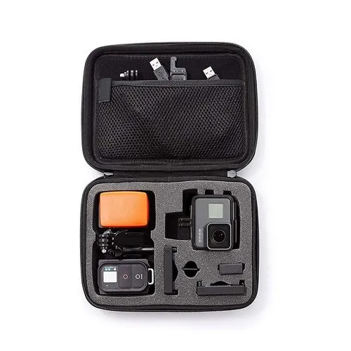 Medium Size Travel Storage Case - EVA Material, Available in Multiple Sizes, Black Color | Ideal Camera Accessories Bag