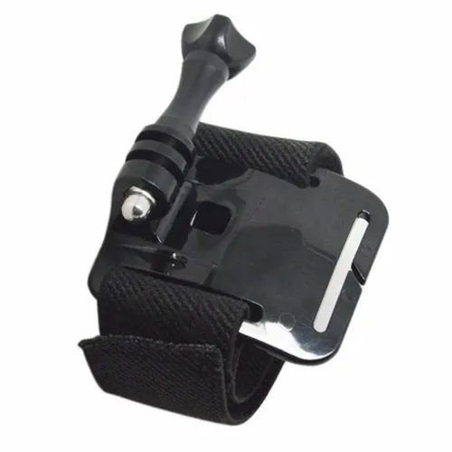 Action Pro Wrist Band - ABS Material, One Size Fits All, Black | Ideal for Industrial Use, Comfortable Fit, Compatible with GoPro & DJI Camera Accessories